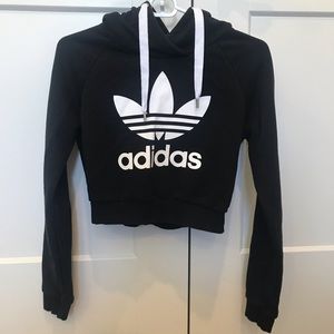 Adidas cropped hoodie